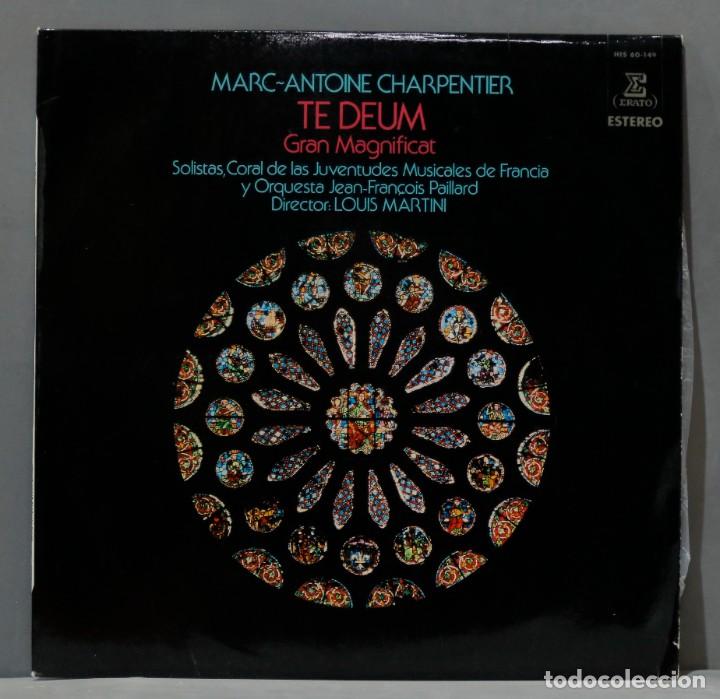 Discos de vinilo: LP. TE DEUM. CHARPENTIER. MARTINI - Foto 1