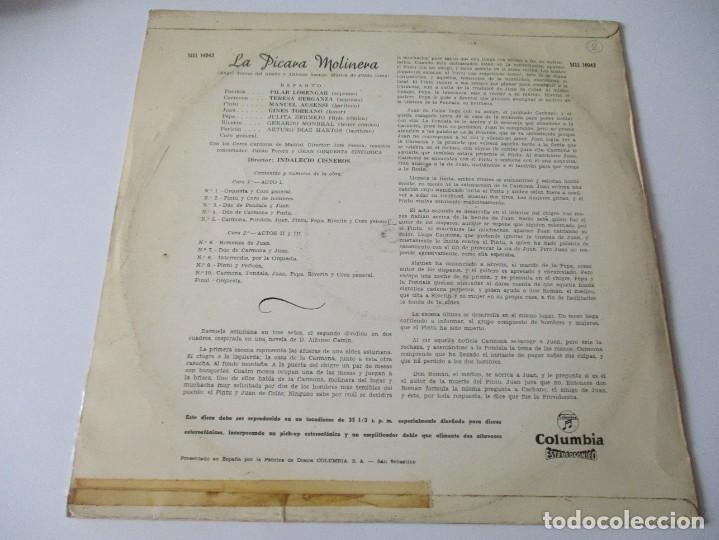 Discos de vinilo: PABLO LUNA La p&iacute;cara molinera DI4119 - Foto 2