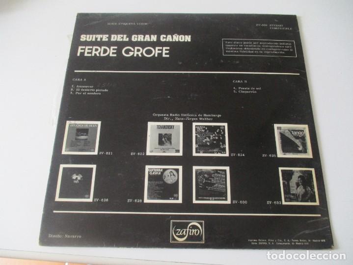 Discos de vinilo: FERDE GROFE Suite del Gran ca&ntilde;&oacute;n DI4122 - Foto 2