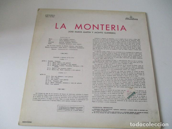Discos de vinilo: MAESTRO CISNEROS La monteria DI4124 - Foto 2