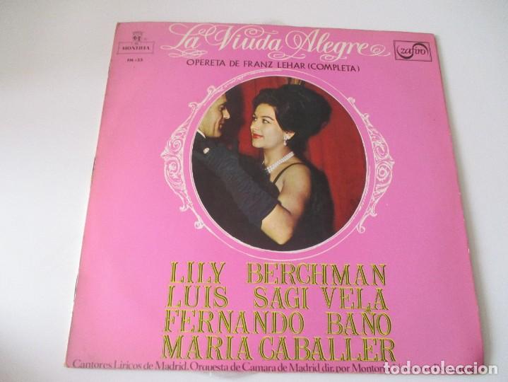 Discos de vinilo: LA VIUDA ALEGRE DI4128 - Foto 1