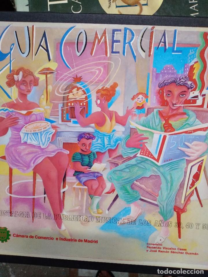 Discos de vinilo: BOX CAJA 2XVINILO-GUIA COMERCIAL-NOSTALGIA DE LA PUBLICIDAD MUSICAL DE LOS A&Ntilde;OS 30.40 Y 50-