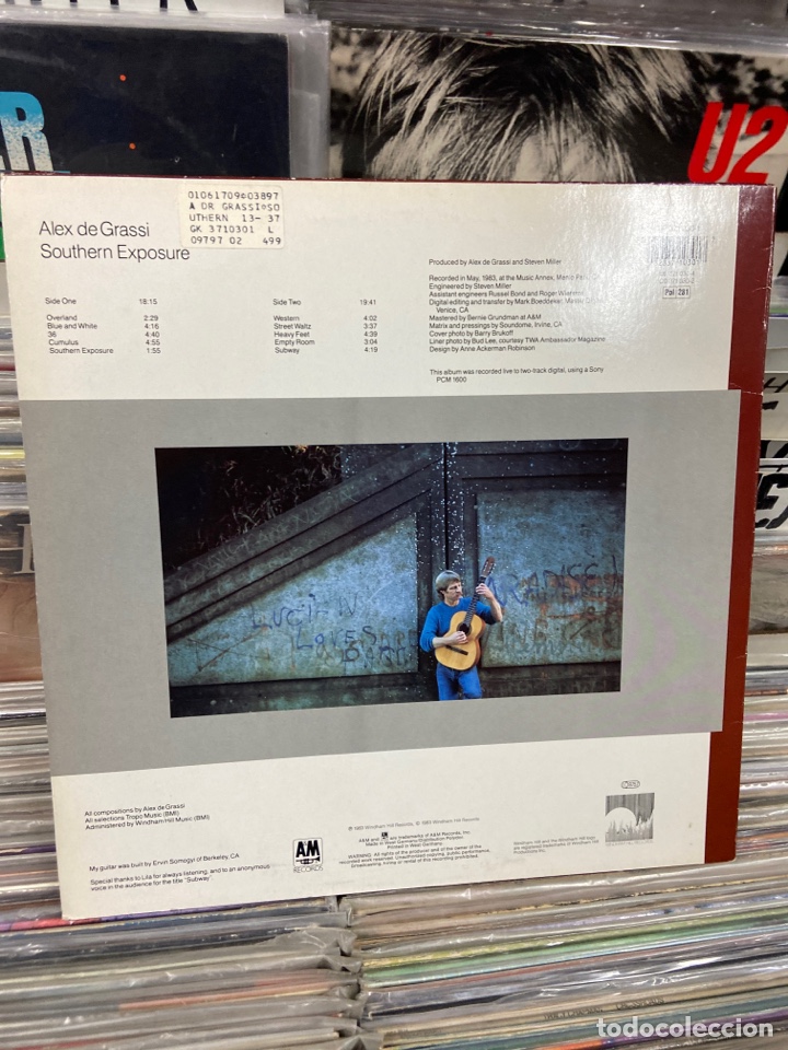 Discos de vinilo: &Agrave;lex de Grassi southern exposure - Foto 2