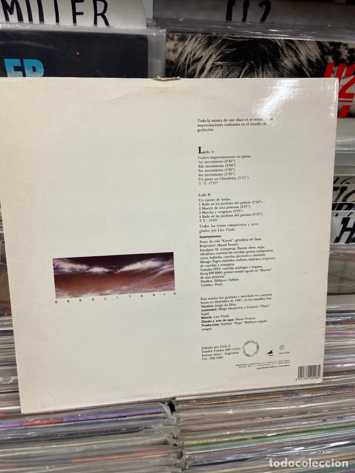 Discos de vinilo: Lito Vitale en solitario - Foto 2
