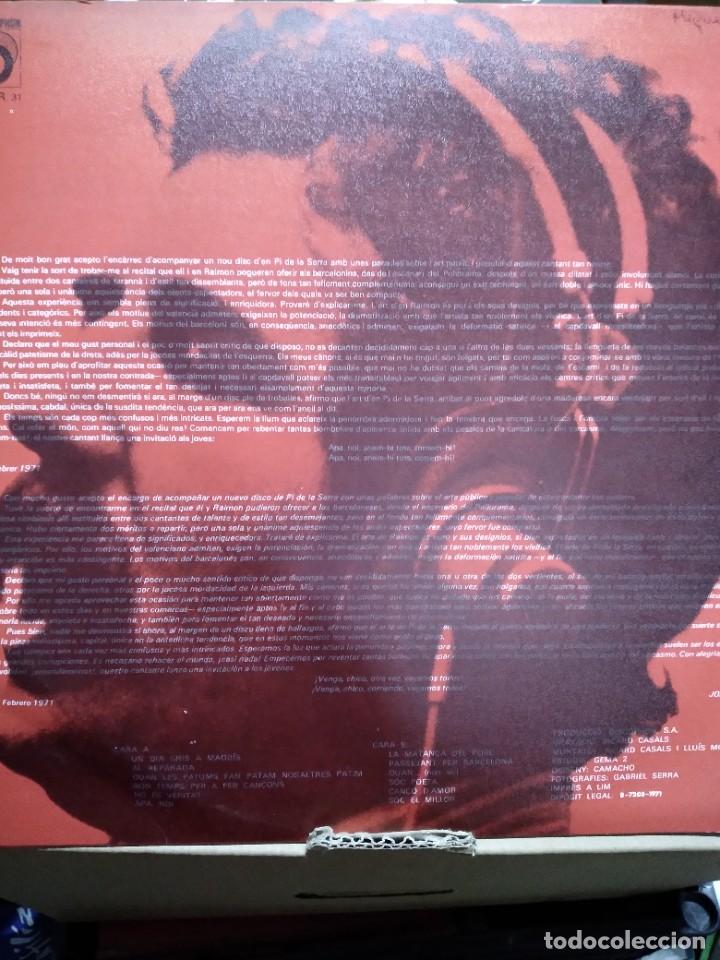 Discos de vinilo: LP-PI DE LA SERRA-TRIAT I GARBELLAT- - Foto 2