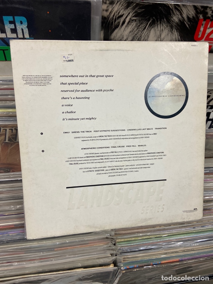 Discos de vinilo: John Themis atmospheric conditions - Foto 2