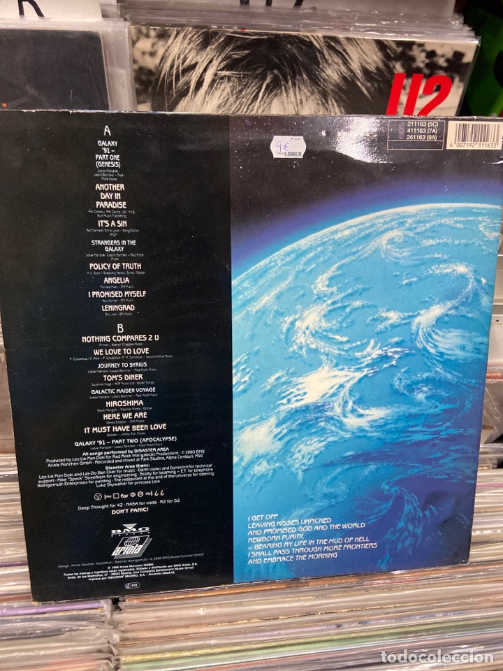 Discos de vinilo: Synthesizer Galaxy 91 - Foto 2