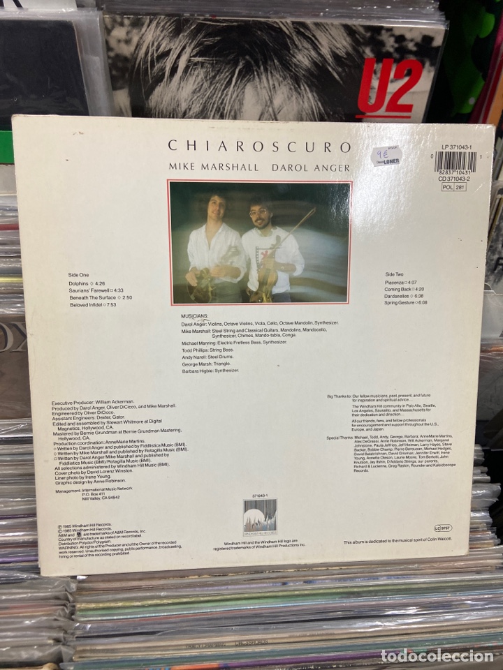 Discos de vinilo: Mike Marshall Darol Anger chiaroscuro - Foto 2