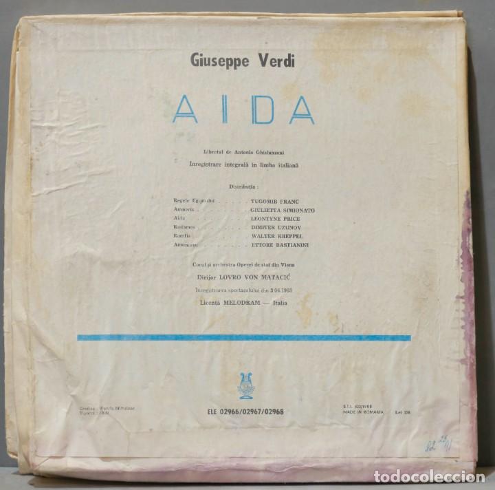 Discos de vinilo: CAJA LP. Matacić &ndash; Aida. VERDI - Foto 2