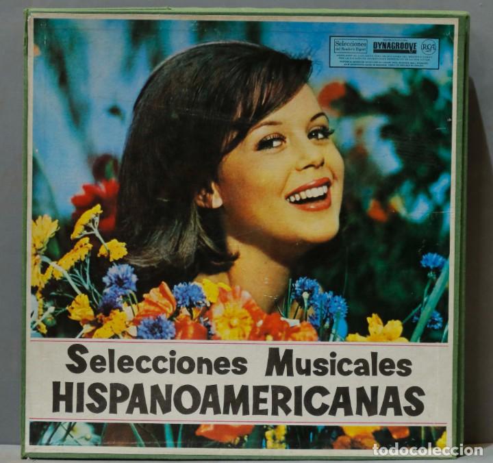 Discos de vinil: CAJA LP. SELECCIONES MUSICALES HISPANOAMERICANAS