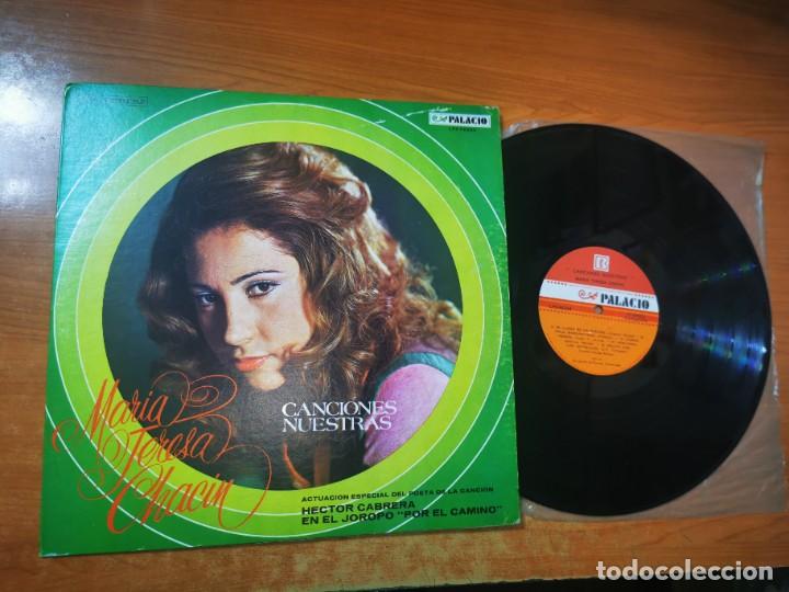 Discos de vinil: MARIA TERESA CHACIN Canciones nuestras LP VINILO DEL A&Ntilde;O 1972 VENEZUELA HECTOR CABRERA 10 TEMAS