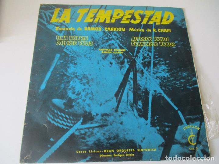 Discos de vinilo: RAMOS CARRI&Oacute;N La tempestad DI4151 - Foto 1