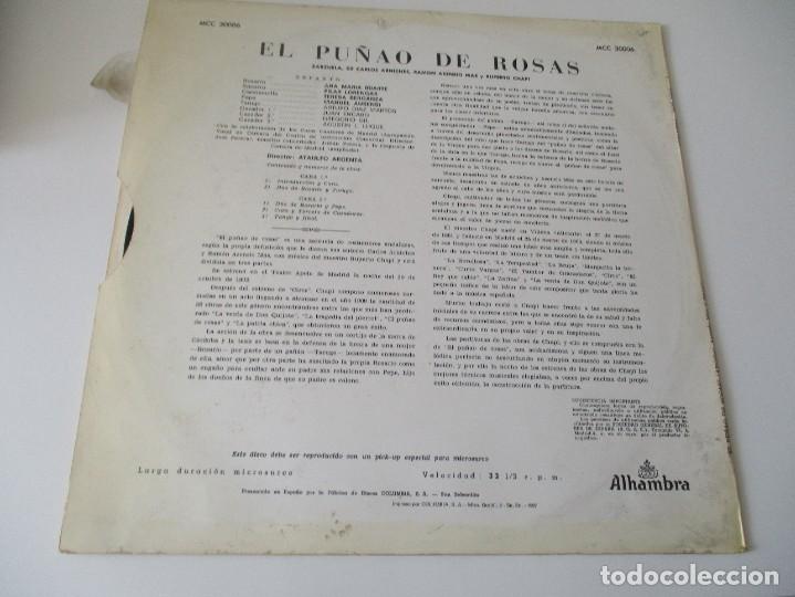 Discos de vinilo: EL &rdquo;PU&Ntilde;AO&rdquo; DE ROSAS DI4159 - Foto 2