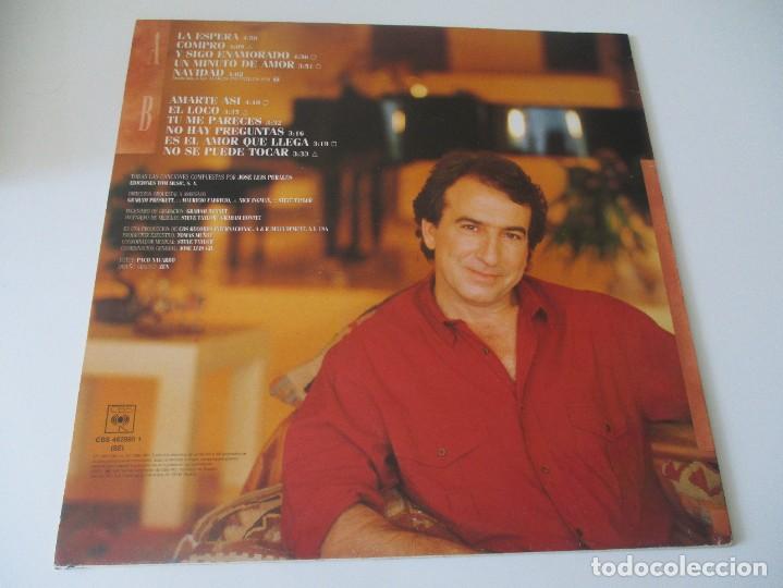 Discos de vinilo: JOS&Eacute; LUIS PERALES La espera DI4163 - Foto 2