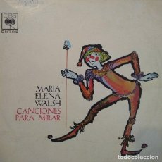 Discos de vinilo: MARIA ELENA WALSH - CANCIONES PARA MIRAR (1963) - LP VINILO. Lote 358929740