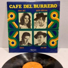 Discos de vinilo: CAFE DEL BURRERO / VARIOS ARTISTAS / LP - OLYMPO-1972 / MBC. ***/***. Lote 358996695