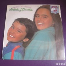 Discos de vinilo: ANTONIO Y CARMEN ‎– ENTRE COCODRILOS - LP WEA 1983 PRECINTADO - MUSICA INFANTIL 80'S