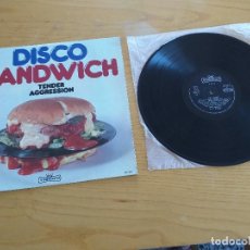 Discos de vinilo: TENDER AGGRESSION - DISCO SANDWICH ( 1977) - INTERCORT 17.0925-1 - MUSICA DISCO DE LOS 70. Lote 359011565