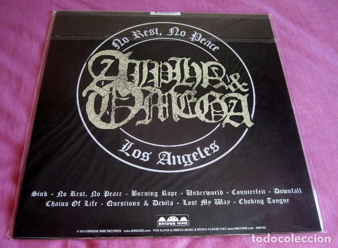 alpha omega no rest no peace 12 lp vinil Compra venta en