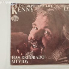 Discos de vinilo: KENNY ROGERS – YOU DECORATED MY LIFE = HAS DECORADO MI VIDA. Lote 359045525