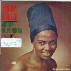 Discos de vinilo: MIRIAM MAKEBA / ABATIDA / HA PO ZAMANI (SINGLE REPRISE 1968). Lote 359046045