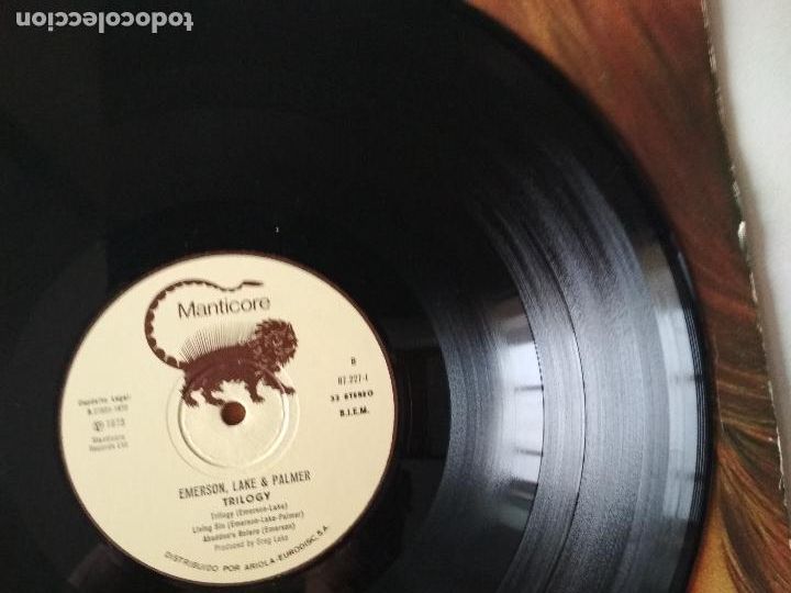 Discos de vinilo: Emerson Lake & Palmer &lrm;&ndash; Trilogy,Gatefold 1973 - Foto 5