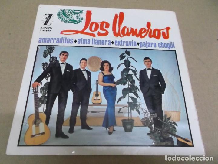 Discos de vinilo: LOS LLANEROS (EP) AMARRADITOS A&Ntilde;O 1965 - Foto 1