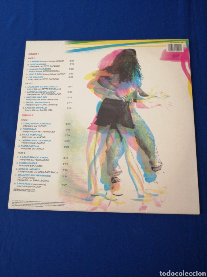 Discos de vinilo: LAMBADA - KAOMA (doble disco) - Foto 2