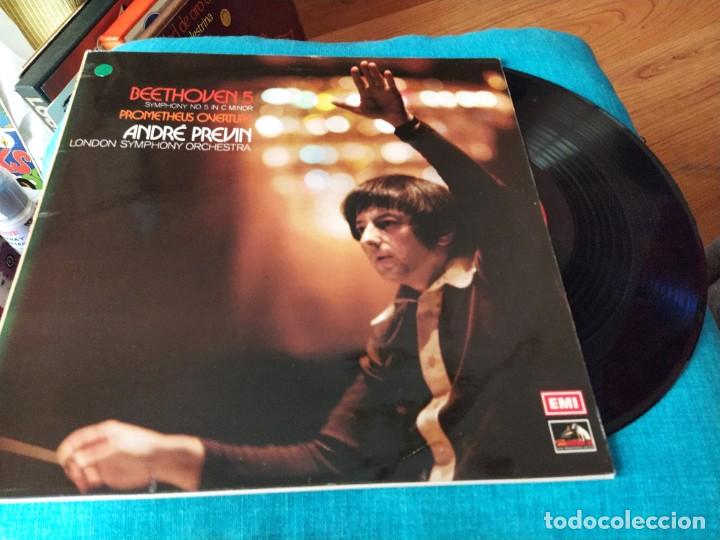 Discos de vinilo: Beethoven symphony 5 prometheus overture lp andre previn - Foto 1