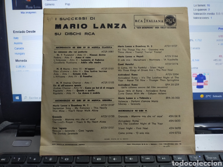 Discos de vinilo: Mario lanza single granada Italia - Foto 2