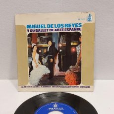 Discos de vinilo: MIGUEL DE LOS REYES Y SU BALLET DE ARTE ESPAÑOL / LA POLLERA COLORA +3 / EP-HISPAVOX / MBC. ***/***. Lote 359124240