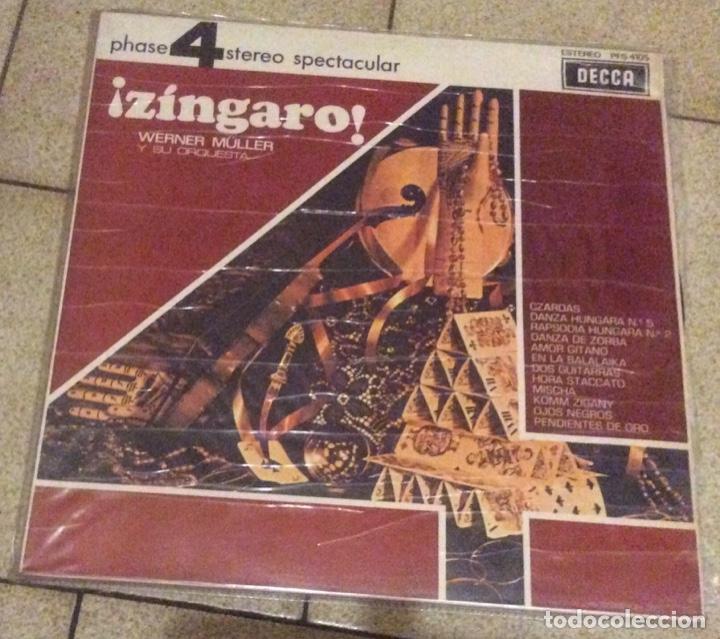 Discos de vinilo: ZINGARO .WERNER MULLER Y SU ORQUESTA. DECCA - Foto 1