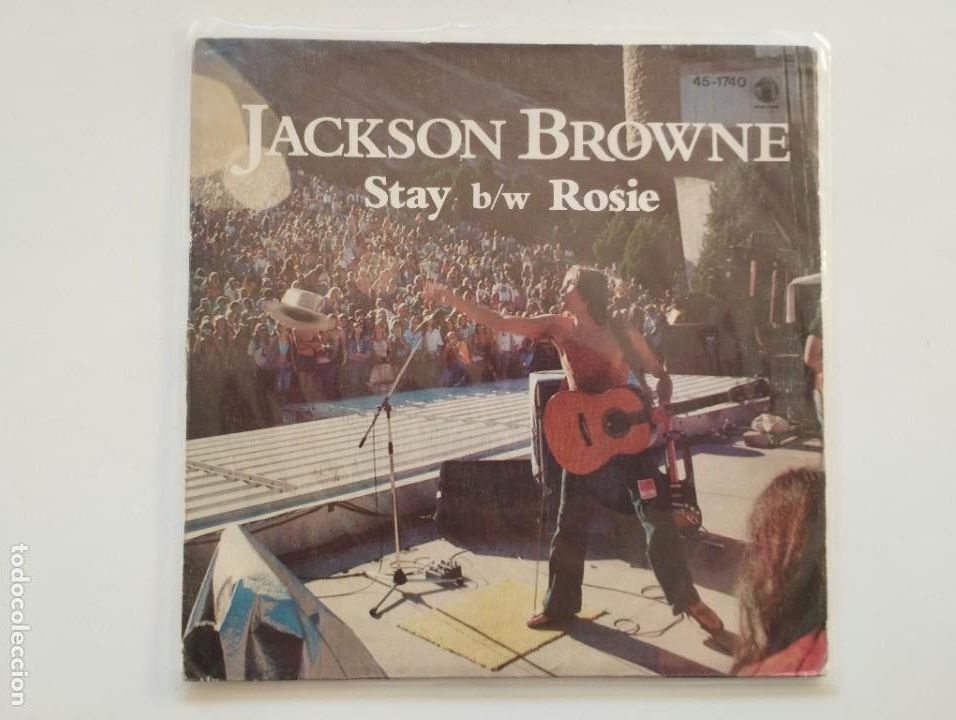Discos de vinilo: Jackson Browne &ndash; Stay. PEDIDO M&Iacute;NIMO 5 &euro; - Foto 1