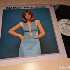 Disques de vinyle: ELSA BAEZA EL TIEMPO DE LAS LILAS LP 1978 HISPAVOX EXCELENTE ESTADO. Lote 359178655