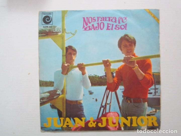 Discos de vinilo: (83) VINILO SINGLE JUAN Y JUNIOR - Foto 1