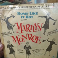 Dischi in vinile: SOME LIKE IT HOT CANTA MARILYN MONROE. Lote 359188990