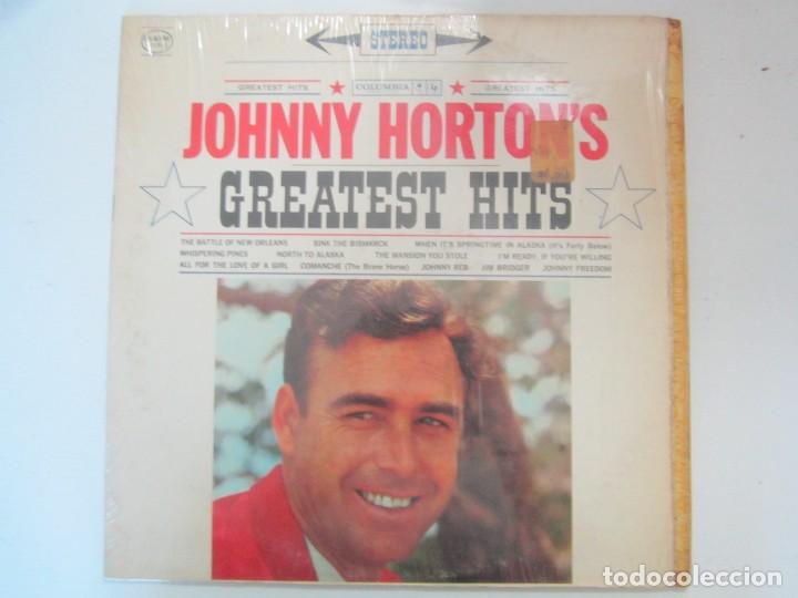 Discos de vinilo: (68) VINILO LP JOHNNY HORTON GRANDES EXITOS - Foto 1