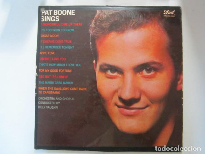 Discos de vinilo: (82) VINILO LP PAT BOONE SINGS - Foto 1