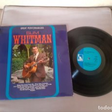 Discos de vinilo: VENDO DISCO DE VINILO VINTAGE 1967,SLIM WHITMAN, GREAT PERFORMANCES,VOL. 1,LIBERTY,STEREO LBS 83064E. Lote 359195785