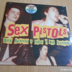 Discos de vinilo: SEX PISTOLS - SEX, ANARCHY & ROCK - , LP, MY WAY + 11 , AÑO 2009 REEDICION PRECINTADO NUEVO. Lote 359256325