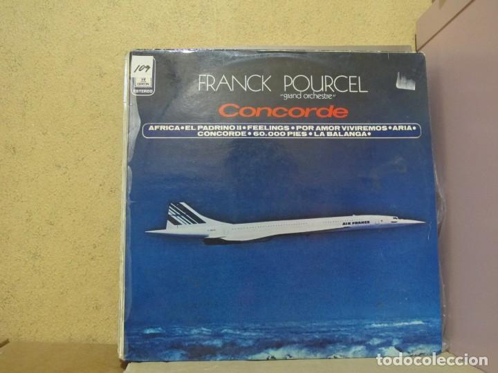 Discos de vinilo: Franck Pourcel - Concorde - Odeon 1J 062-15.564 - 1975 - Foto 1