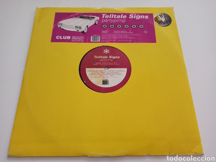 Discos de vinilo: Telltale Signs - Partypimp - Foto 1