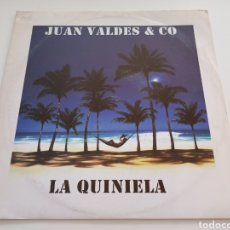 Discos de vinilo: JUAN VALDES & CO - LA QUINIELA. Lote 359274370