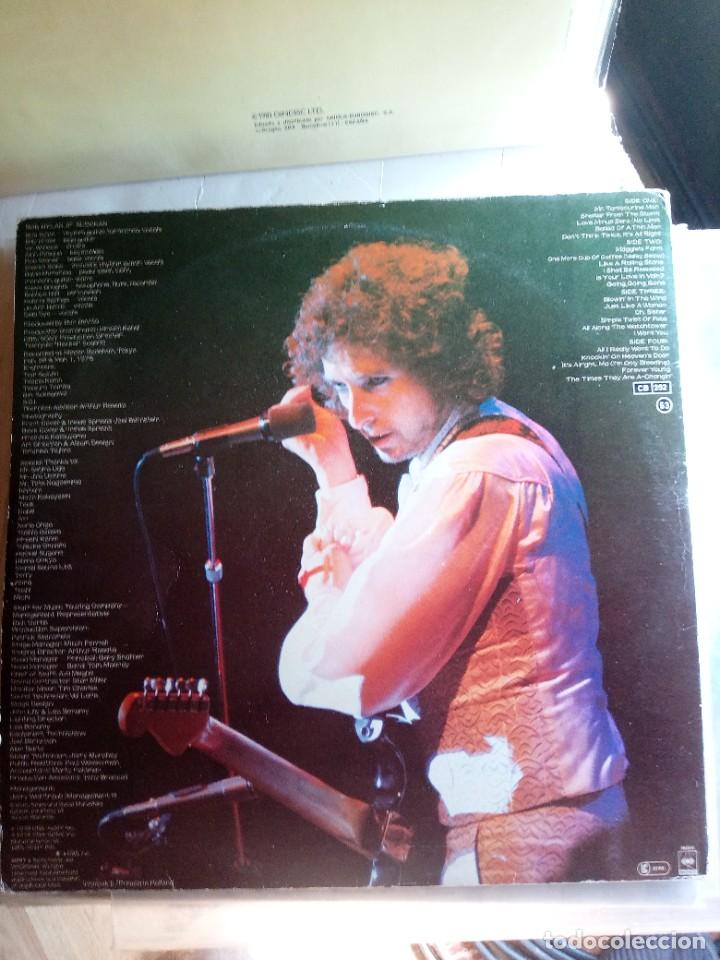 Discos de vinilo: bob dylan at budokan 2 lps 1978 con libro - Foto 3