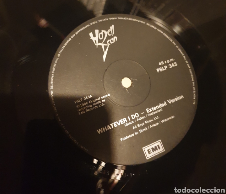 Discos de vinilo: Hazell Dean - Stand up. Doble maxi - Foto 4