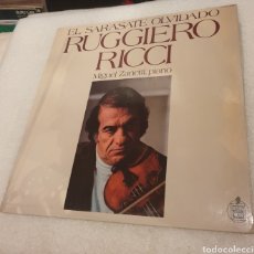 Disques de vinyle: RUGGIERO RICCI - EL SARASATE OLVIDADO. Lote 359285670