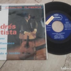 Discos de vinilo: ANDRES BATISTA-CARACTER FLAMENCO- SI TAL VEZ+3 EP ESPAÑA-1968-PROMOCIONAL. Lote 359328380