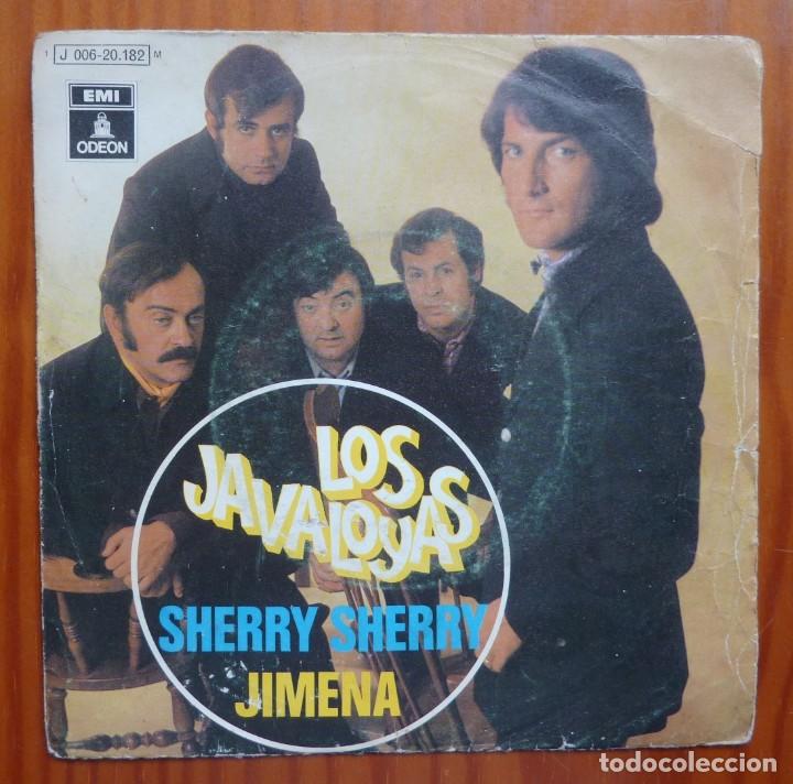 Discos de vinilo: LOS JAVALOYAS / SHERRY SHERRY / 1970 / SINGLE - Foto 1