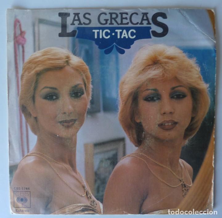 Discos de vinilo: LAS GRECAS // TIC-TAC // 1977 //SINGLE - Foto 1