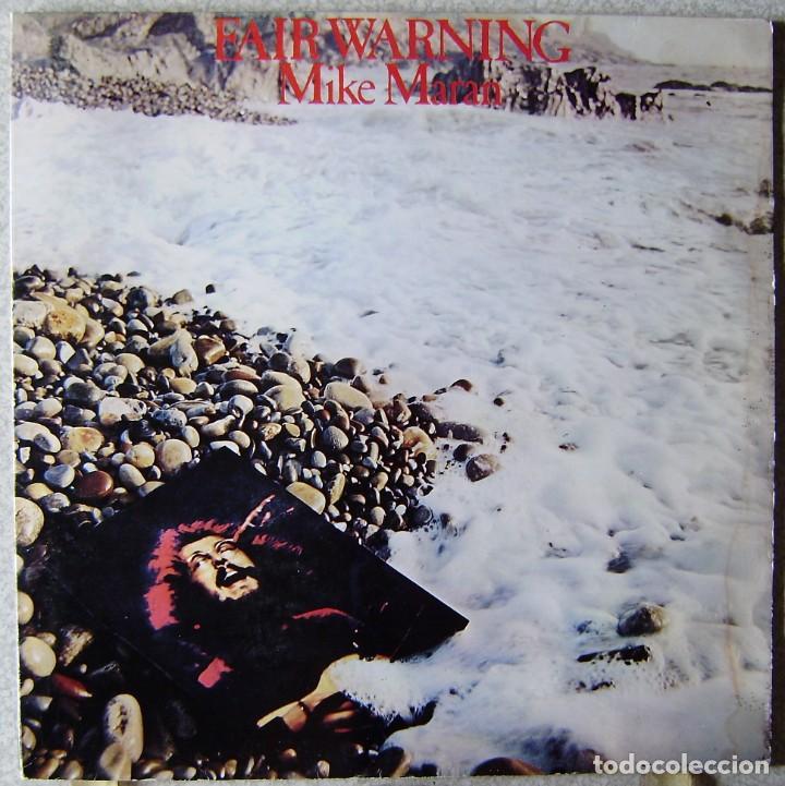 Discos de vinilo: MIKE MARAN.FAIR WARNING...FOLK-ROCK - Foto 1